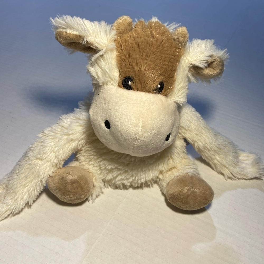 Warmies Brown and White Cow
